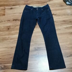Rich & Skinny Navy Women's Straight Leg Jeans